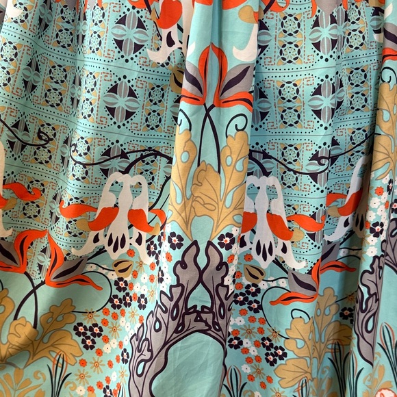 Angie Floral Strapless Dress - Multicolor - Picture 3 of 11